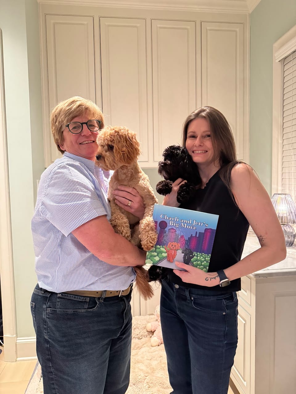 Charli and Jett's Big Move